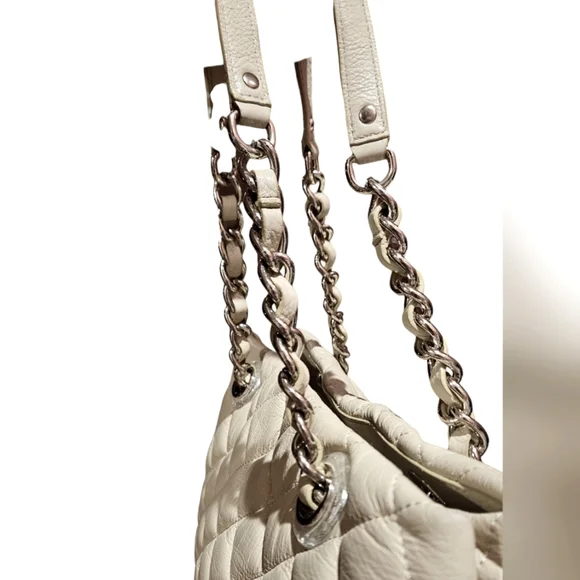 Kate Spade Quilted Gold Coast Maryanne Tote Bag - Retail $428 - Purse With Chain - Picture 5 of 12